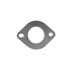 Flange para Escapamento Diâmetro Interno 2" Polegadas (51mm) x 10mm com Fixação de 2 Parafusos - Inox - Metal Horse