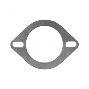 Flange para Escapamento Diâmetro Interno 2-3/4" Polegadas (70mm) x 10mm com Fixação de 2 Parafusos - Inox - Metal Horse