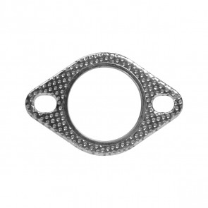 Junta para Flange de Escapamento Diâmetro Interno 50,5mm com Fixação de 2 Parafusos - Metal Horse