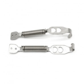 Trava de Tampa Traseira Universal com Mola Inox