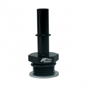 Adaptador Reto Macho 3/8" Saída de Carro Original para Macho Métrico M18*1.5 - Preto - Metal Horse
