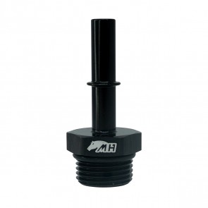 Adaptador Reto Macho 5/16" Saída de Carro Original para Macho Oring 8AN / AN8 - Preto - Metal Horse