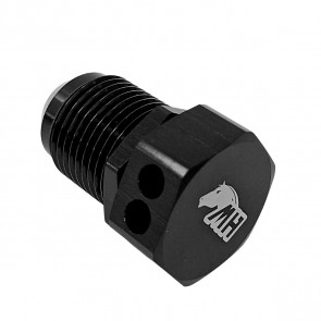 Adaptador Anti-Chama 10AN / AN10 - Preto - Metal Horse