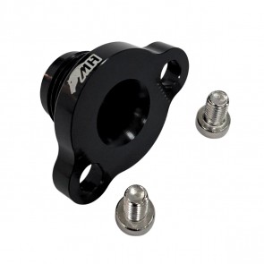Flange Adaptadora para Entrada de Água do Cabeçote em 10AN Motores M50 M52 M54 - Preto