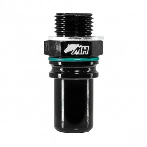 Adaptador Macho Métrico M16x1.5 para Macho Engate Rápido 8AN / AN8 (SAE 1/2") - Preto - Metal Horse