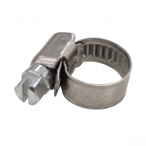 Abraçadeira 10-16mm - Inox - Metal Horse