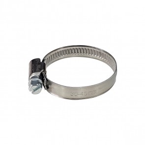 Abraçadeira 30-45mm - Inox - Metal Horse