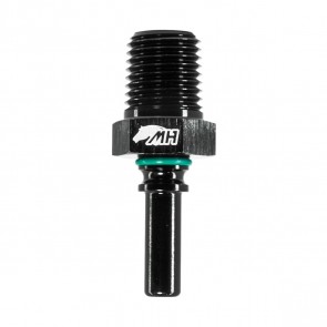 Adaptador Macho NPT 1/4" para Macho Engate Rápido 4AN / AN4 (SAE 1/4") - Preto - Metal Horse