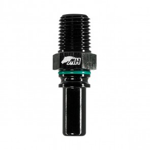 Adaptador Macho NPT 1/4" para Macho Engate Rápido 6AN / AN6 (SAE 3/8") - Preto - Metal Horse