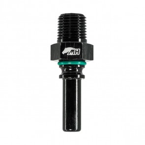 Adaptador Macho NPT 1/8" para Macho Engate Rápido 4AN / AN4 (SAE 1/4") - Preto - Metal Horse