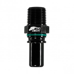 Adaptador Macho NPT 3/8" para Macho Engate Rápido 10AN / AN10 (SAE 5/8") - Preto - Metal Horse