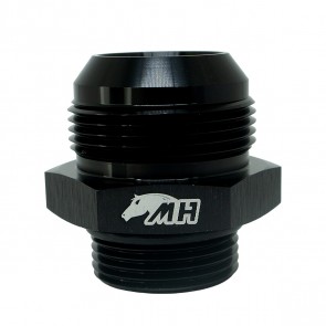 Adaptador Oring 16AN / AN16 para Macho Cônico 20AN / AN20 - Preto - Metal Horse