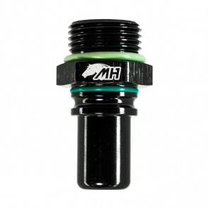 Adaptador O'ring 10AN / AN10 para Macho Engate Rápido 10AN / AN10 (SAE 5/8") - Preto - Metal Horse