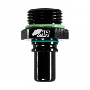 Adaptador O'ring 12AN / AN12 para Macho Engate Rápido 10AN / AN10 (SAE 5/8") - Preto - Metal Horse