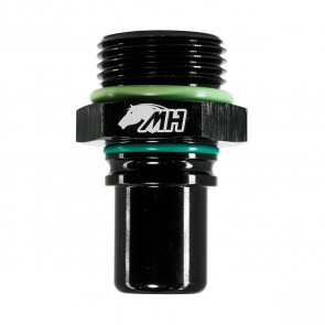 Adaptador O'ring 12AN / AN12 para Macho Engate Rápido 12AN / AN12 (SAE 3/4") - Preto - Metal Horse