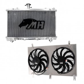 Radiador de Água Racing Completo com Ventoinha para Chevrolet GM Camaro V8 12-15 - Montagem Original - Metal Horse