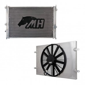 Radiador de Água Racing Completo com Ventoinha para Honda Civic Touring / SI Gen X 15-22 - Montagem Original - Metal Horse