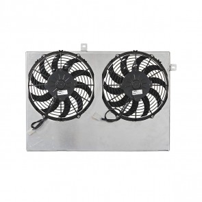 Ventoinha Dupla com Difusor de Ar para Radiador de Água Chevrolet GM Opala 6cil 1975>