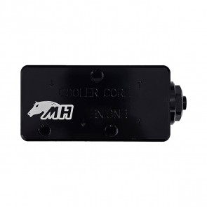 Válvula para Radiador de Óleo em Linha com Termostato 80° C - Preto - Metal Horse