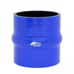 Mangote em Silicone Reto com Hump 3-1/2" polegadas (89mm) x 100mm - Azul