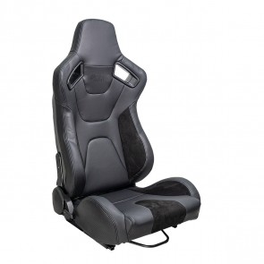 Banco Street Euro Couro / Tecido Alcântara - Metal Horse - Passageiro