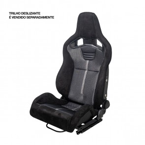 Banco Street Concha Reclinável Sporster - Cinza - Metal Horse