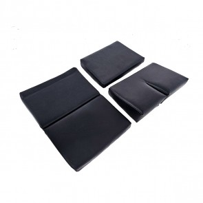 Jogo de Espumas Completo de Reposição para Banco Street Pequeno - Preto PVC