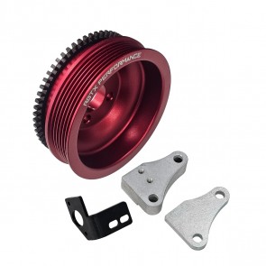 Polia da Roda Fônica Poly V 16v - Vermelho - RGTX