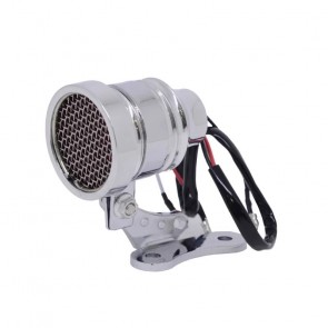 Lanterna Traseira Modelo Racer LED Cromada - Twin13