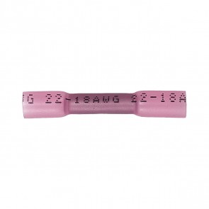 Kit Conector Tipo Luva Termo Retrátil Vermelho 22-18 AWG para fio de 1mm² Emenda de Fio (10 peças) - EPMAN