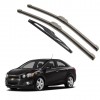 Kit Palhetas Dianteira e Traseira para GM Chevrolet Sonic 2012 A Atual