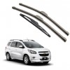Kit Palhetas Dianteira e Traseira para GM Chevrolet Spin 2012 A Atual