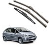 Kit Palhetas Dianteira e Traseira para Citroen Xsara Picasso Ano 2000 A 2005