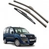 Kit Palhetas Dianteira e Traseira para Fiat Dobló Ano 2001 A Atual