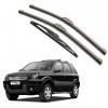 Kit Palhetas Dianteira e Traseira para Ford Ecosport 2006 A 2011