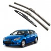 Kit Palhetas Dianteira e Traseira para Ford Focus Ano 2014 A Atual