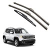 Kit Palhetas Dianteira e Traseira para Jeep Renegade 2016 A Atual