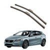Kit de Palhetas Dianteira e Traseira para Volvo V40 2014 - ATUAL