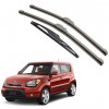 Kit Palhetas Dianteira e Traseira para Kia Soul Ano 2009 A Atual