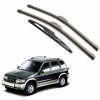 Kit Completo Palhetas Dianteira e Traseira para Kia Sportage Ano 1993 - 2003