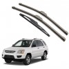 Kit Palhetas Dianteira e Traseira para Kia Sportage Ano 2009 A 2016