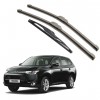 Kit Palhetas Dianteira e Traseira para Mitsubishi Outlander 2014 a Atual
