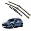 Kit Palhetas Dianteira e Traseira para Peugeot 307 Ano 2006 A Atual