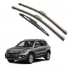 Kit Palhetas Dianteira e Traseira para Volkswagen Tiguan 2010 Atual
